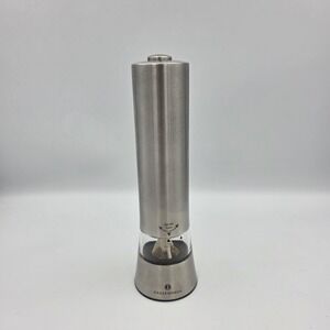 Zassenhaus Gera Battery Operated Pepper Mill Grinder Steel Germany 8" (#1)